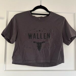 Morgan Wallen Crop Tee